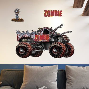 Monster Jam Zombie Wall Decal